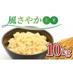 ふるさと納税 玄米 長野県 東御市 令和7年産新米 長野県オリジナル品種「風さやか」玄米10kg 2025年10月上旬以降順次発送