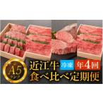 牛肉 焼肉 バーベキュー 定期便 A5ランク近江牛