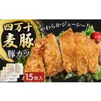 四万十麦豚 豚カツ 約100g×15枚