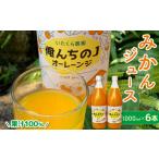 みかん ジュース 1000ml×6本
