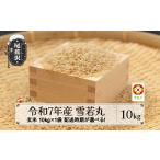 ふるさと納税 玄米 山形県 尾花沢市 令和7年産 玄米 雪若丸 10kg 4月上旬発送 ja-ywgxa10-4f 令和8年4月上旬発送