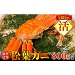 690. タグ付き松葉ガニ 大1枚 800g前後
