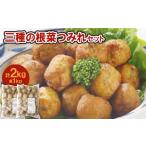 加工品等 三種の根菜つみれ 1kg×2パック