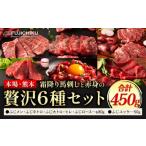 ふるさと納税 馬肉 熊本県 氷川町 馬刺し 本場 熊本 霜降り馬刺しと赤身の贅沢6種セット 道の駅竜北《30日以内に出荷予定(土日祝除く)》 熊本県 氷川町 肉 馬…
