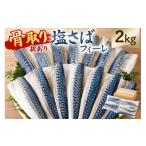 ふるさと納税 魚貝類 千葉県 南房総市  訳あり 骨取り塩さば　フィーレ2kg（1kg×2袋） mi0012-0156 サバ フィーレ 骨取り 魚 魚介 お弁当 惣菜 おかず 小分け…