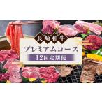 牛肉 12回定期便 長崎和牛 プレミアムコース