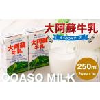 飲料類 牛乳 上 R8年熊本地震復興支援 大阿蘇牛乳 250ml×24…