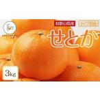 ふるさと納税 みかん・柑橘類 和歌山県 九度山町 森本農園の手選別 せとか 約3kg 和歌山県産 サイズ混合 ［北海道・沖縄・離島配送不可］［2026年2月上旬から…