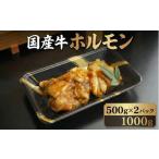 ふるさと納税 牛肉 ホルモン 三重県 志摩市 ホルモン 肉 国産 牛 1000g 1kg 国産牛 味噌ダレ 味噌 味付け 焼肉 牛肉 焼きうどん 焼きそば 焼き そば うどん も…