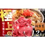 牛肉 佐賀牛 切り落とし 1.2kg
