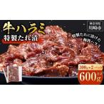 牛肉 焼肉 バーベキュー 訳あり 牛ハラミ 特製たれ漬 0.6kg