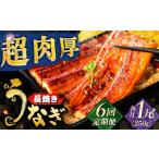 うなぎ 全6回定期便 長焼き 鰻 たれ 肉厚 三河一色産
