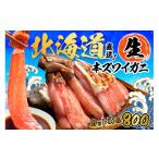 ふるさと納税 カニ ずわいガニ 北海道 北見市  2026年2月中お届け 北見市加工 生冷本ズワイガニセット 800g 昆布入 ( 海鮮 魚介類 魚介 蟹 かに カニ セット …