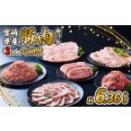 ふるさと納税 豚肉 ロース 宮崎県 えびの市 2025年12月発送開始 3ヶ月定期便 宮崎県産 いもこ豚 月替わり定期便 6.36kg 3回 毎月 お楽しみ 満喫 満足 堪能 セ…