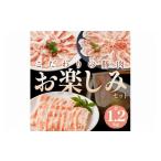 豚肉 バラ :京都産こだわりの豚肉 お楽しみセット1.2kg