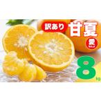 みかん 柑橘類 訳あり 甘夏 8kg