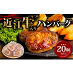 ふるさと納税 肉 ハンバーグ 滋賀県 竜王町 9月発送 近江牛 入り ハンバーグ 75g×20個 1.5kg 冷凍 ギフト 肉 お取り寄せ はんばーぐ 黒毛和牛 贈答用 ごはん…