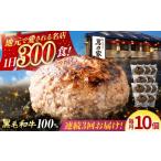 肉 ハンバーグ 3回定期便 黒毛和牛100%