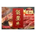 牛肉 定期便 能登牛 全4回 冷凍 肉 希少 和牛