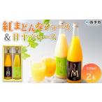 ショッピング甘平 ふるさと納税 果汁飲料 みかん 愛媛県 西予市  紅まどんなと甘平ジュース 720ml×2本セット 果汁100％ ストレートジュース みかん ミカン 果物 くだもの フル…