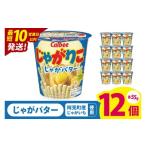ふるさと納税 菓子 スナック 茨城県 阿見町  10営業日以内に出荷 カルビー じゃがりこ じゃがバター 55g 12個｜Calbee お菓子 菓子 おやつ おかし スナック お…