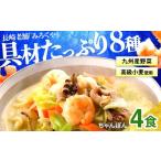 麺類 本場直送 スープ付き 長崎ちゃんぽん 4食入