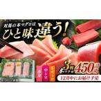 マグロ 12月中にお届け 対馬産 本マグロ 3種