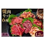 牛肉 焼肉 バーベキュー 焼肉セット6種 醤油