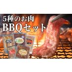 肉 5種のお肉 BBQセット 牛 豚 鶏 鹿肉 3人前