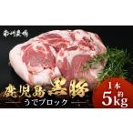 かごしま黒豚 うでブロック 約5.0kg