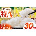 地域のお礼の品 さがびより 玄米 30kg