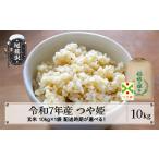 ふるさと納税 玄米 山形県 尾花沢市 令和7年産 新米 玄米 つや姫 10kg 10kg×1袋 1月下旬発送 kh-tsgxa10-1s 令和8年1月下旬発送