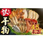 ふるさと納税 干物 アジ 静岡県 沼津市  2026年2月発送 期間限定 4.5kg 山由水産 訳あり 干物 詰め合わせ セット 配送不可地域あり 2026年2月発送 期間限定 4.…