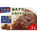 豚肉 カレー シチュー 満天アグーお肉ゴロゴロカレー230g×3…