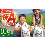 ふるさと納税 玄米 佐賀県 江北町  2026年1月発送 令和7年産 新米 夢しずく 玄米 10kg ひなたむらのお米 HAC002 特A 特A評価 米 お米 佐賀 玄米 新米 2026年1…