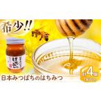 加工品等 はちみつ 日本蜜蜂のはちみつ 希少品 320g×4個