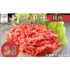 牛肉 ハンバーグ ブランド牛 大沼黒牛挽肉 3kg