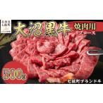 牛肉 モモ ブランド牛 大沼黒牛ブロック 内モモ500g