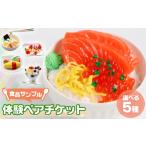 体験チケット 食品サンプル体験チケット 5種