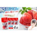 いちご 長崎冷果 4袋セット 冷凍 冷凍フルーツ