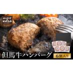 ハンバーグ店の但馬牛ハンバーグ 6個セット