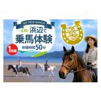 体験チケット 体験 乗馬 平戸の浜辺で本格乗馬体験