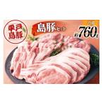 ロース 肩ロース 豚肉 平戸島豚 セット 約760g