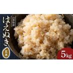 ふるさと納税 玄米 山形県 西川町  令和7年度 山形県産 はえぬき 玄米 5kg お米 米 ごはん ご飯 げんまい 銘柄米 ブランド米 2025年 自宅 家庭 贈り物 プレゼ…