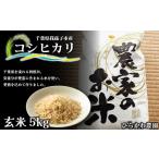 ふるさと納税 玄米 千葉県 我孫子市  2026年1月10日以降出荷予定。無くなり次第終了 ひらかわ農園 EM菌で作った旨味たっぷりのお米・コシヒカリ・玄米5kg