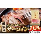 牛肉 サーロイン 3回定期便 五島牛 420g