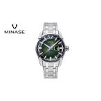 ふるさと納税 時計 メンズ腕時計 秋田県 湯沢市 MINASE時計 DIVIDO ブレスレットタイプ（VM14-M01GGR-SSB） MINASE 日本製 時計 腕時計 メンズ 高額 人気 ラン…