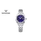 ふるさと納税 時計 秋田県 湯沢市 MINASE時計 Uruga31 ブレスレットタイプ（UG02-M01NBL-SSB） MINASE 日本製 時計 腕時計 レディース 高額 人気 ランキング …