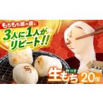 ふるさと納税 米・パン 餅 福岡県 築上町  つきたて発送 本格 杵つき 生もち 20個 (10個×2パック)《築上町》 アルク農業サービス合同会社 餅 お餅 もち 丸も…