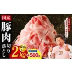 ふるさと納税 豚肉 大阪府 泉佐野市  特別規格 国産豚肉 切り落とし 2kg+500g 氷温熟成×極味付け 小分け 500g ぶた 普段使い 訳あり サイズ不揃い 圧倒的企業…